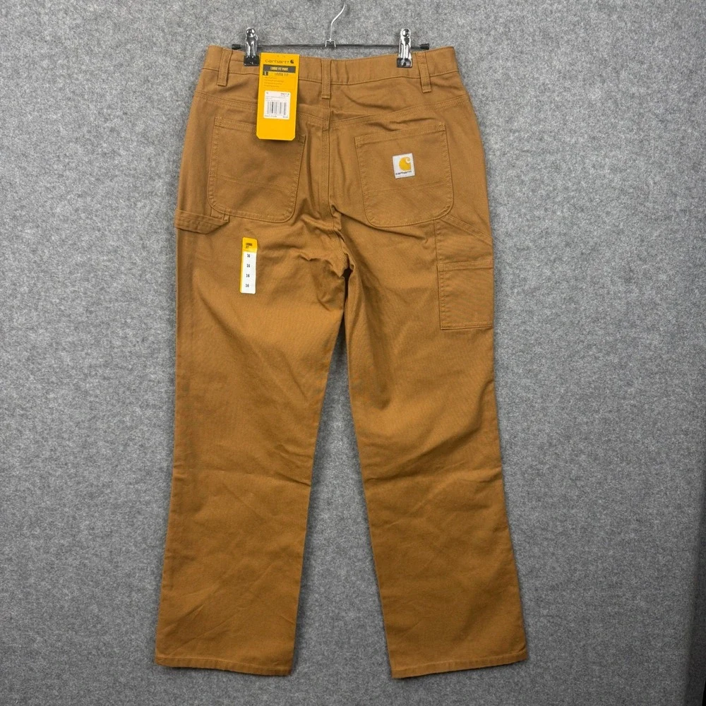 Carhartt Kids Loose Fit Utility Canvas Pants Brown‎ BN8311-B Size 16 NWT